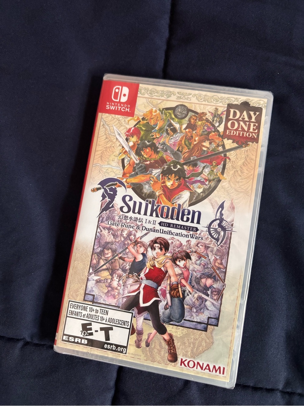 Suikoden I & II HD Remaster - BRAND NEW, SEALED. Nintendo switch.